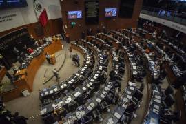 La enmienda es un dictamen a una minuta que envió la Cámara de Diputados para reformar los artículos 3o. Ter y 132 de la Ley Federal del Trabajo.