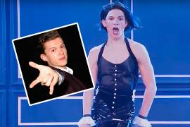 Tom Holland se transformó en Rihanna para bailar Umbrella