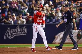 Charros de Jalisco celebra su tercera victoria consecutiva en la Serie del Caribe 2025 tras vencer a Leones del Escogido.