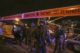 Violencia. El apuñalamiento, efectuado en el Día de la Independencia de Israel, dejó tres muertos y a cuatro personas con heridas graves.