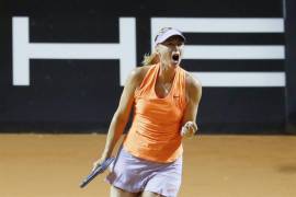 ¡Gran regreso! de Sharapova tras su suspensión por doping