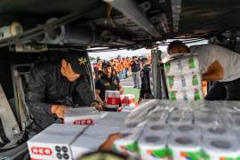 Nuevo León envió más de tres toneladas de víveres y rescatistas para apoyar a las personas afectadas por las inundaciones y lluvias en Hidalgo.