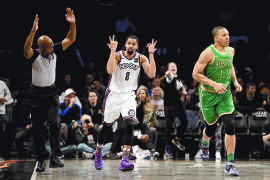Nets gana la pulseada a los Celtics