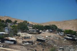 Vista de las aldeas beduinas de Khan al-Ahmar, en Cisjordania, el miércoles 10 de junio de 2026.