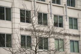 Fachada de la sede del Servicio de Inmigración y Control de Aduanas de Estados Unidos (ICE), en Washington.