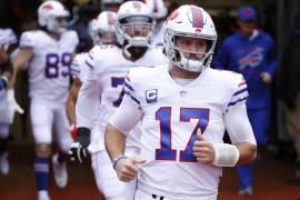 El quarterback Josh Allen, de los Bills de Buffalo, fue el último invitado al programa y cayó sorpresivamente ante Jauguars.