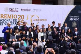 México celebró el 50 aniversario del Premio Nacional del Deporte reconociendo a 16 figuras destacadas del alto rendimiento.