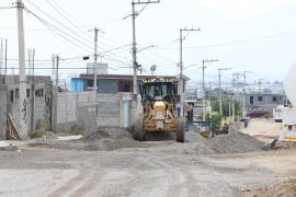 La obra contempla 800 metros lineales de pavimento con una inversión cercana a los 8 millones de pesos.