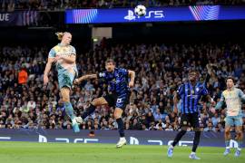 Ni Erling Haaland pudo romper el cero en el empate entre el Inter de Milán y el City en la Champions League.