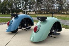 Conoce a la Volkspod, mini moto nacida de un Volkswagen Beetle