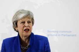 Theresa May hace cambios en un último intento de salvar su plan del Brexit