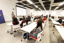 Autoridades de la Universidad Autónoma de Coahuila y representantes de los centros de investigación inauguraron el III Congreso de Ciencia, Tecnología, Academia y Humanidades en el Campus Arteaga.