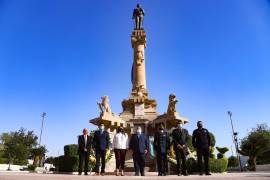 Alcalde Sergio Lara Galván encabeza conmemoración del Natalicio del Benemérito de las Américas en Torreón