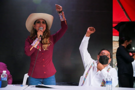 En Guerrero, 'La Torita' Evelyn Salgado tiene ligera ventaja sobre Mario Moreno de PRI-PRD