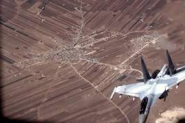 Las autoridades norteamericanas habían lanzado drones sobre el espacio aéreo de Siria, en medio de presiones rusas.