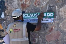 La Propaec clausuró el sitio luego de que VANGUARDIA documentó desde el 27 de agosto el desmonte realizado en esta zona al sur de Saltillo.