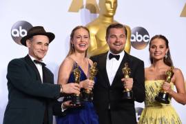 Leonardo DiCaprio y Alicia Vikander, entre los presentadores de los Oscar