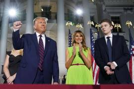 Barron, hijo de Melania y Donald Trump fue caso positivo de COVID-19