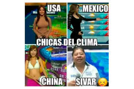 La critican por no ser una típica 'chica sexy del clima' y la convierten en meme