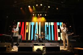 Por primera vez, el dúo californiano se presentó en la ciudad, teniendo una buena aceptación entre los jóvenes.