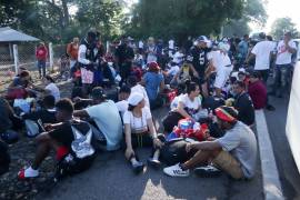 El contingente acusó actos de corrupción durante su tránsito con entes como la Comar o el INM.