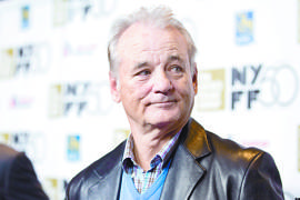 Bill Murray molesto con fans