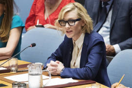 Cate Blanchett llama a la ONU a ayudar a los rohingya