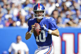 Eli Manning a la banca, Giants usará a Daniel Jones el siguiente juego