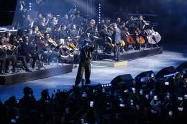 Fiesta. El paso del puertorriqueño por la ciudad era uno de los más esperados por el público desde su anuncio a finales del 2025.