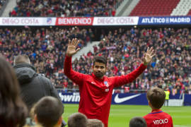 Diego Costa, ansioso por jugar de nuevo con Atlético