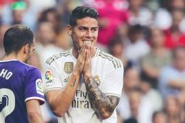 James Rodríguez es el noveno lesionado del Real Madrid