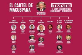 Acompañado de senadores priistas, Moreno presentó lo que llamó un “andamiaje de corrupción” que, según él, inició en 2018 con el arranque del sexenio de Andrés Manuel López Obrador.