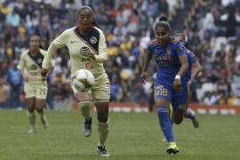 Agarrón en el Azteca termina 2-2, en el juego de Ida de la final de la Liga MX Femenil, entre América y Tigres