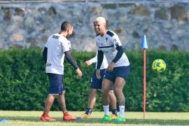 Edwin Cardona entrena con la Sub 20 de Rayados