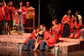 La Compañía de Ópera de Saltillo presentó este lunes la primera función de ‘Carmen’ como parte de la programación del FINA 2026; este martes será la segunda.