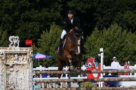 Emiliano Hernández tuvo una gran actuación en el esgrima y el láser run de la Final del Pentatlón Moderno.