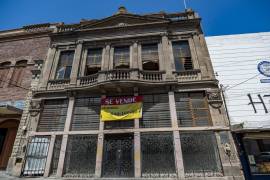 La primera librería de Saltillo se ubicó en este local de la calle Zaragoza; ahora luce abandonado.