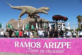 Autoridades de los tres niveles de gobierno coordinaron el arranque en la entrada monumental.