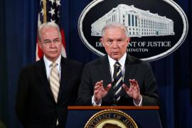 Guardia Nacional en frontera es por caravana migrante: Jeff Sessions