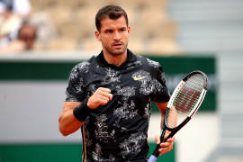 Grigor Dimitrov aún sufre estragos por el COVID-19