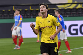 El Dortmund goleada y va la Final de la Pokal sin Haaland