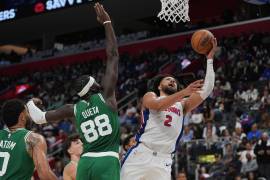 Cade Cunningham comandó el triunfo de los Pistons de Detroit ante los Celtics de Boston en el arranque de la NBA 2026-2027.