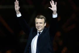 Gobiernos felicitan a Macron, el futuro presidente de Francia