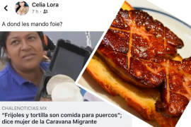 Celia Lora les mandará “foie gras” a migrantes, en vez de frijoles