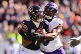 Mientras los Vikings llegan como líderes divisionales con una racha de seis victorias consecutivas y una ofensiva en su mejor momento, los Bears buscan romper una cadena de siete derrotas.