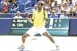 Cilic frenó el andar de Murray en Cincinnati