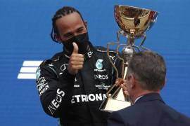 Lewis Hamilton suma su victoria número 100 en la GP Rusia