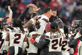 Los Texans de Houston celebraron en Wembley una victoria de último segundo ante los Jaguars de Jacksonville, gracias a la patada decisiva de Ka’imi Fairbairn.