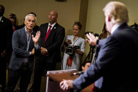 Jorge Ramos se encuentra con Donald Trump en nueva entrevista