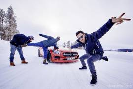 Mercedes-AMG quiere que Linkin Park componga el ruido de sus autos eléctricos